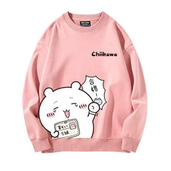 可愛いキャラ ゆるかわ トップス やっと合格 ユニセックス 長袖 スウェット