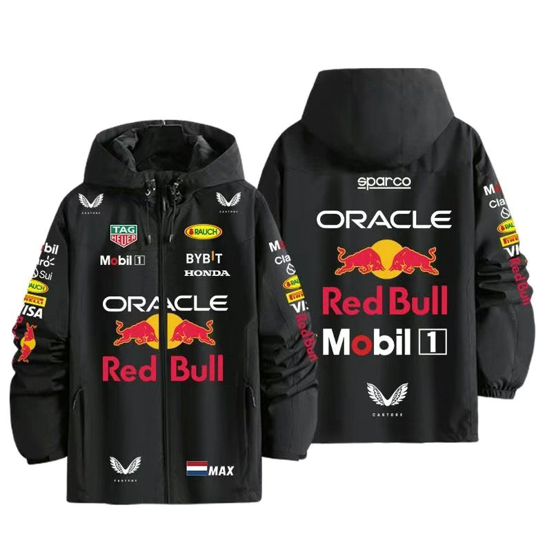 バイカースタイル アウター スポーツバイク系デザイン メンズ 防風 防寒 レーシングジャケット