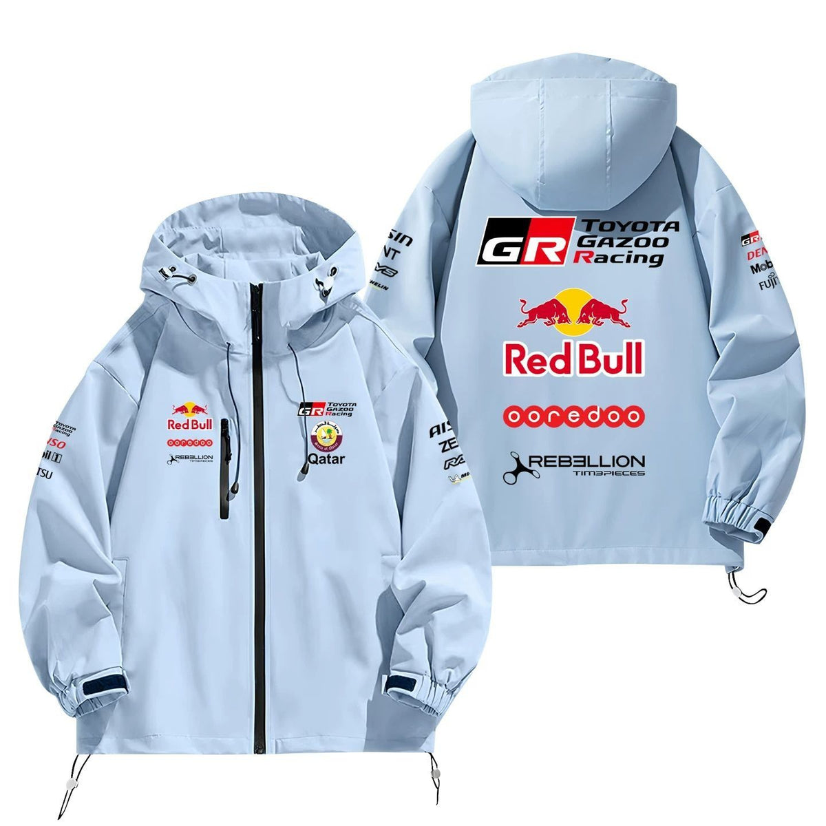 バイカースタイル アウター Red Bull GR メンズ 防風 防寒 レーシングジャケット