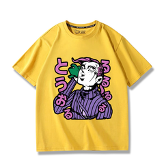スタンド使い イラスト トップス  ディアボロ ユニセックス 半袖 Ｔシャツ