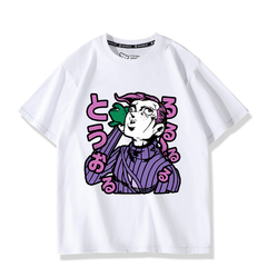 スタンド使い イラスト トップス  ディアボロ ユニセックス 半袖 Ｔシャツ