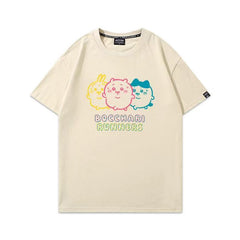 可愛いキャラ ゆるかわ トップス RUNNERS ユニセックス 半袖Ｔシャツ