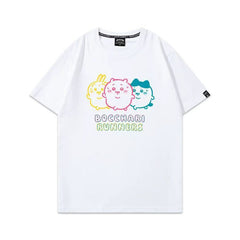 可愛いキャラ ゆるかわ トップス RUNNERS ユニセックス 半袖Ｔシャツ