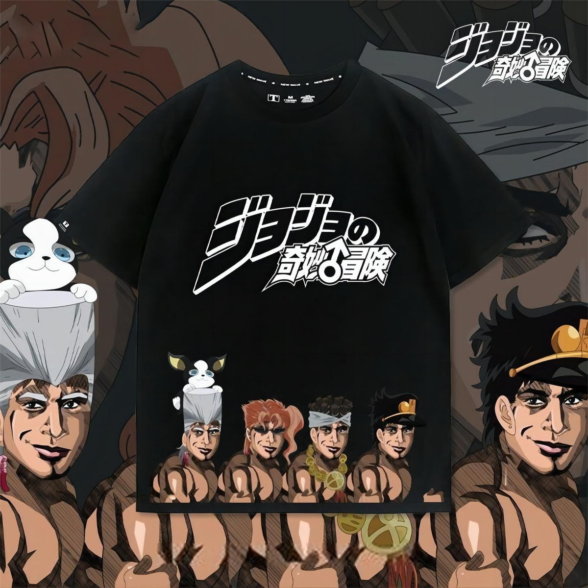 スタンド使い イラスト トップス リカルド・ミロス ユニセックス 半袖 Ｔシャツ