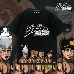 スタンド使い イラスト トップス リカルド・ミロス ユニセックス 半袖 Ｔシャツ