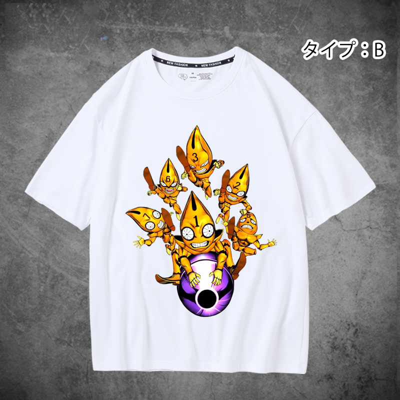 JOJOシリーズ トップス Sex Pistols ユニセックス 半袖Ｔシャツ