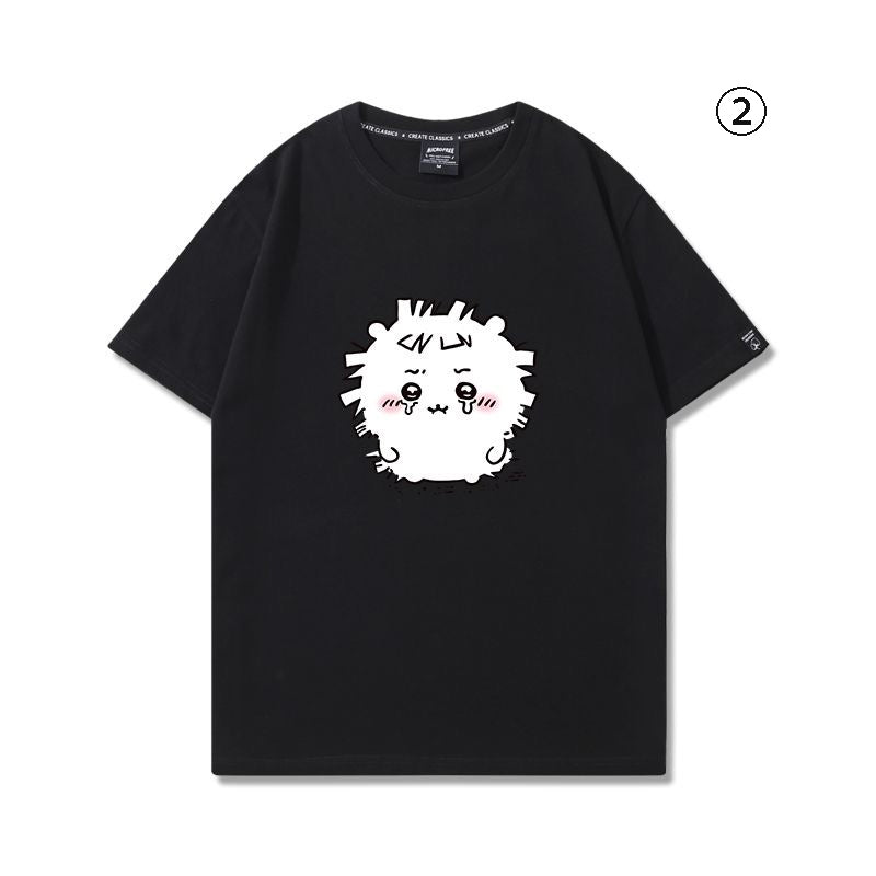 ちいかわシリーズ トップス 複雑な気持ち ‌ユニセックス 半袖Ｔシャツ