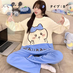 可愛いキャラ ゆるかわ パジャマ レディース セットアップ