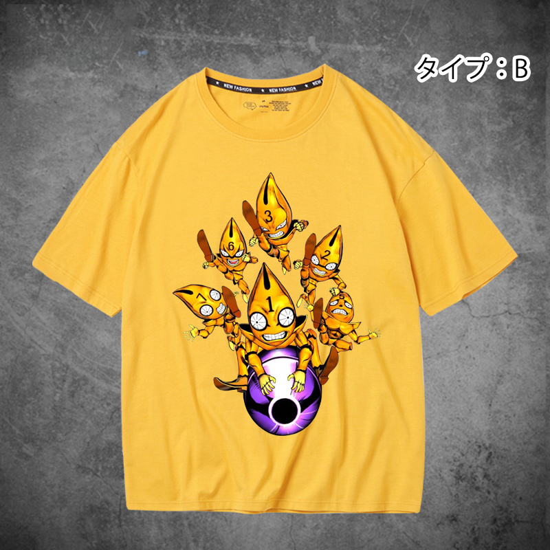 JOJOシリーズ トップス Sex Pistols ユニセックス 半袖Ｔシャツ