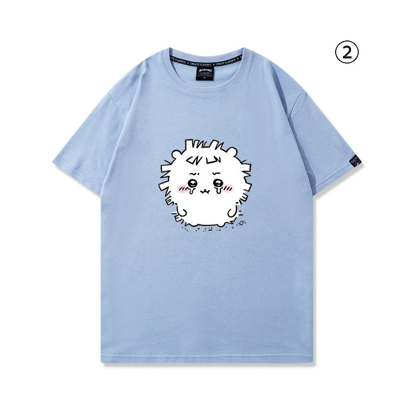 ちいかわシリーズ トップス 複雑な気持ち ‌ユニセックス 半袖Ｔシャツ
