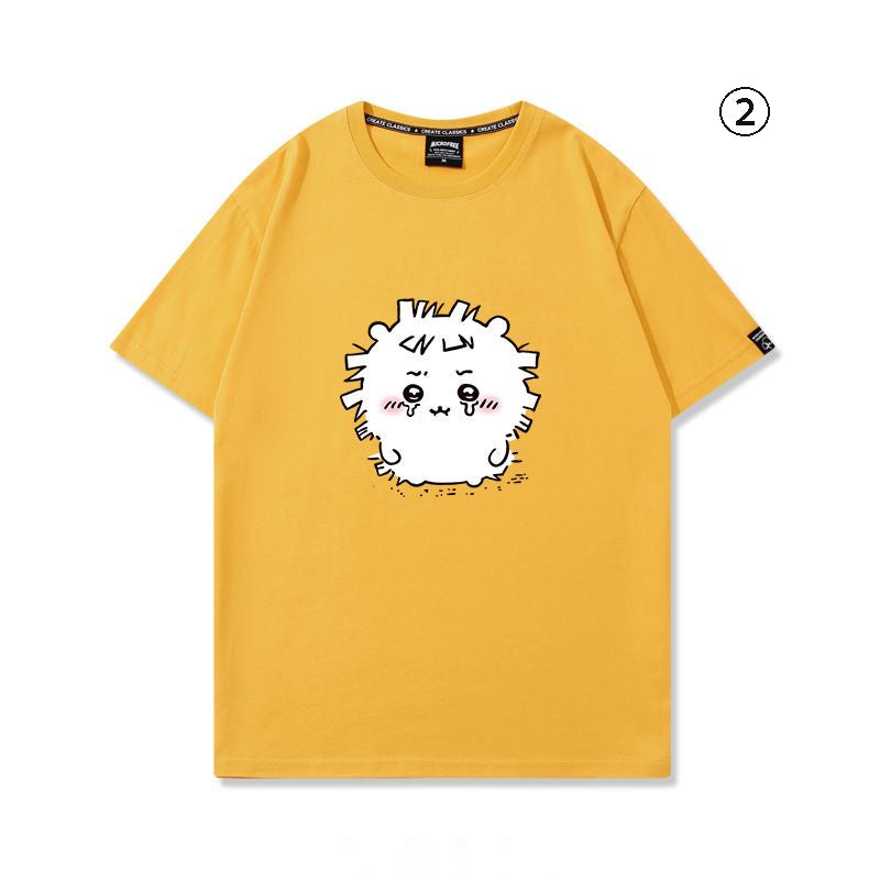 ちいかわシリーズ トップス 複雑な気持ち ‌ユニセックス 半袖Ｔシャツ