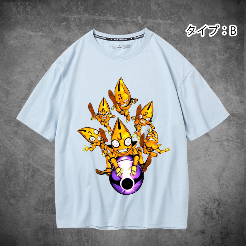 JOJOシリーズ トップス Sex Pistols ユニセックス 半袖Ｔシャツ