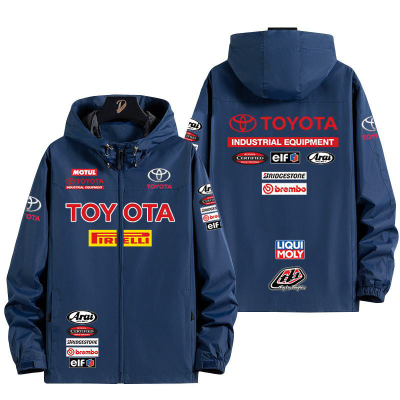 バイカースタイル アウター モータースポーツ系 メンズ 防風 防寒 レーシングジャケット