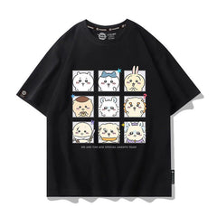 可愛いキャラ ゆるかわ トップス ACE AGENTS ユニセックス 半袖Ｔシャツ