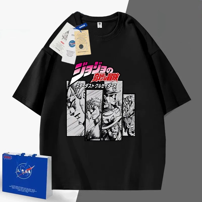 JOJOシリーズ トップス スターダストクルセイダース 半袖Ｔシャツ