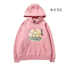 可愛いキャラ ゆるかわ トップス 麻雀対決 ユニセックス 長袖 パーカー