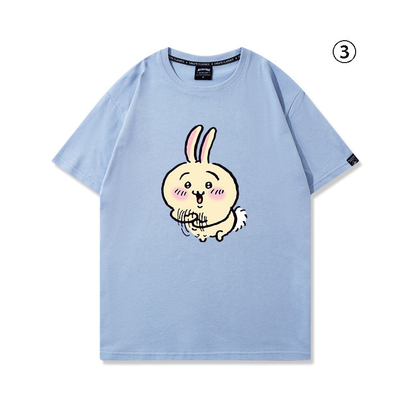 ちいかわシリーズ トップス 複雑な気持ち ‌ユニセックス 半袖Ｔシャツ