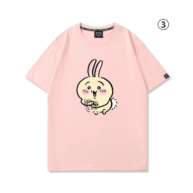 ちいかわシリーズ トップス 複雑な気持ち ‌ユニセックス 半袖Ｔシャツ