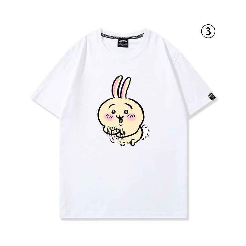 ちいかわシリーズ トップス 複雑な気持ち ‌ユニセックス 半袖Ｔシャツ