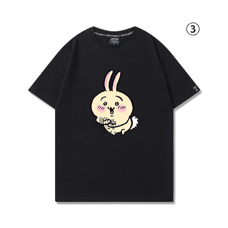 ちいかわシリーズ トップス 複雑な気持ち ‌ユニセックス 半袖Ｔシャツ
