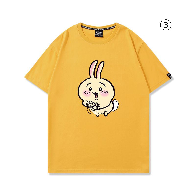 ちいかわシリーズ トップス 複雑な気持ち ‌ユニセックス 半袖Ｔシャツ