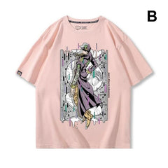 スタンド使い イラスト トップス スタンド展開デザイン  ユニセックス 半袖 Ｔシャツ その2