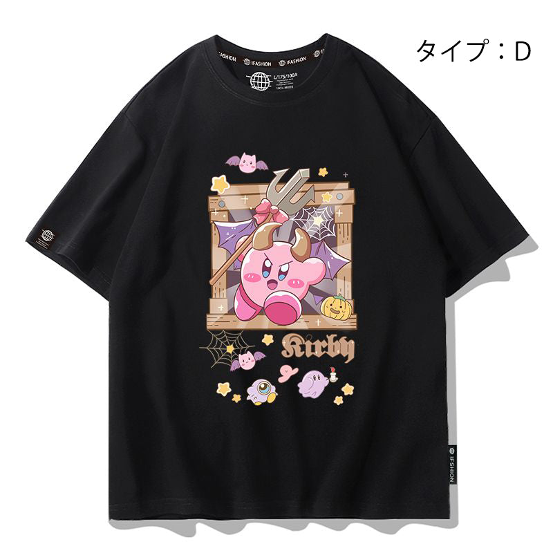 キャラクターシリーズ トップス カービィのに日常 ‌ユニセックス 半袖Ｔシャツ