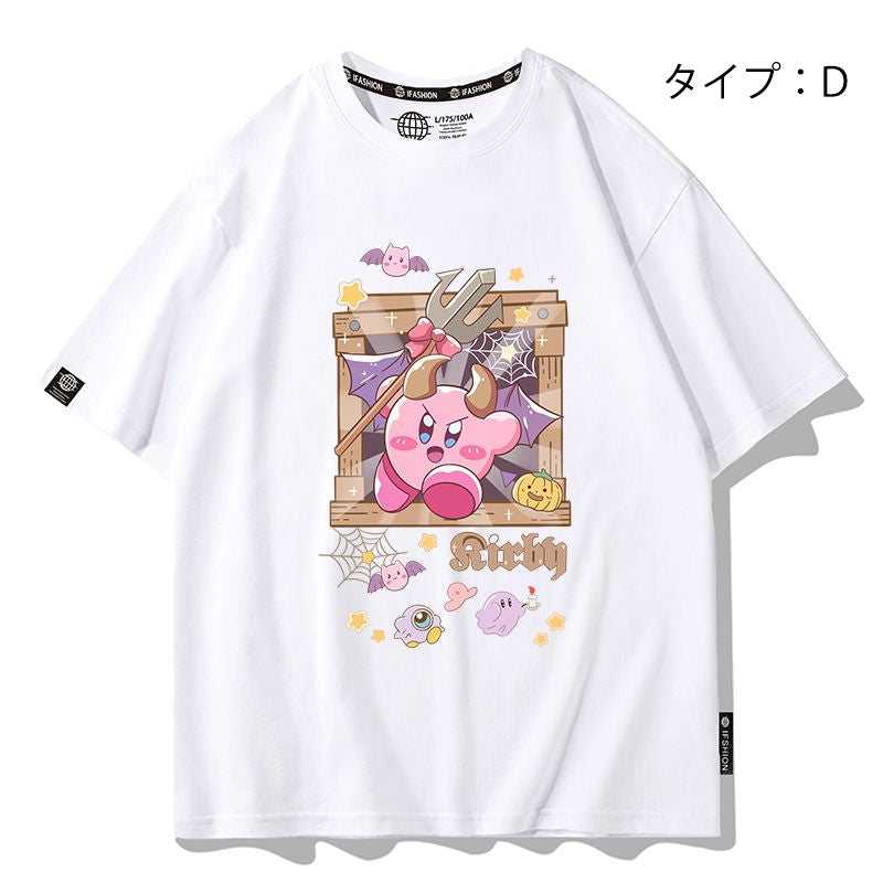 キャラクターシリーズ トップス カービィのに日常 ‌ユニセックス 半袖Ｔシャツ