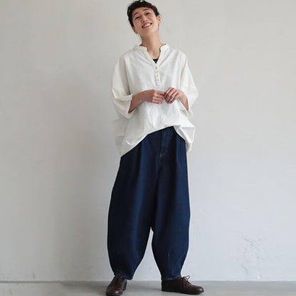 主役級 キレカジ Vネック 半袖 ボタン 無地 シャツ 大人カジュアル fashion ootd 夏コーデ ファッション coordinateコーディネート 夏服 カジュアルコーデ 今日のコーデ 大人コーデ レディース