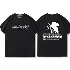 キャラクター トップス NERV ユニセックス 半袖Ｔシャツ