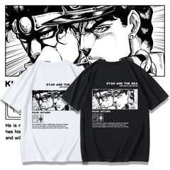 スタンド使い イラスト トップス STAR AND THE SEA  ユニセックス 半袖 Ｔシャツ