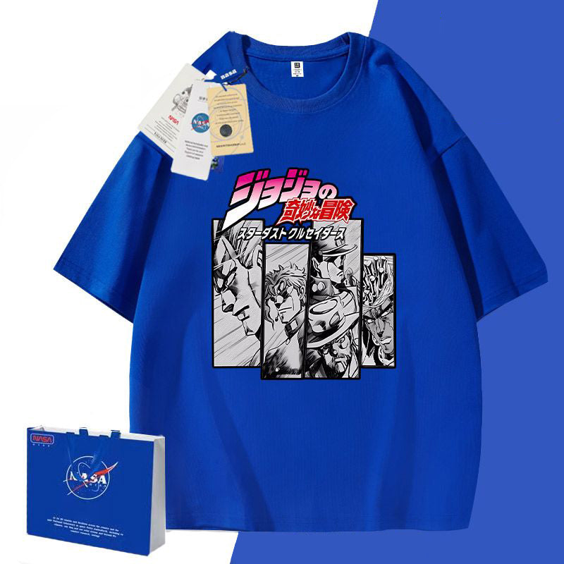 JOJOシリーズ トップス スターダストクルセイダース 半袖Ｔシャツ