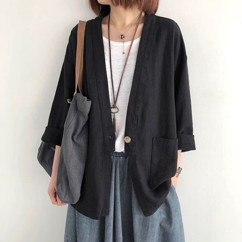 女性に大人気 長袖 折り襟 無地 ジャケット 大人カジュアル fashion ootd 夏コーデ ファッション coordinateコーディネート 夏服 カジュアルコーデ 今日のコーデ 大人コーデ レディース