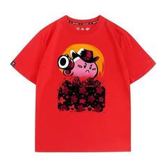 キャラクターシリーズ トップス レッドデッドリデンプションカービィ ‌ユニセックス 半袖Ｔシャツ