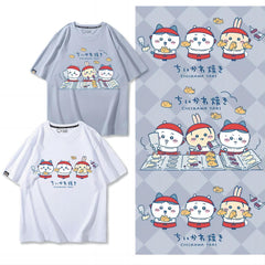 可愛いキャラ ゆるかわ トップス 鯛焼き ユニセックス 半袖Ｔシャツ