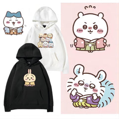 可愛いキャラ ゆるかわ トップス 仲の良い友達 ユニセックス 長袖 パーカー