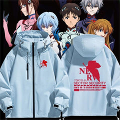 キャラクター トップス  WILLE メンズ 防風 防寒 アニメジャケット