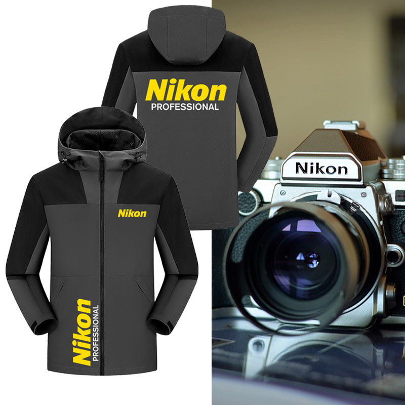 カメラマンシリーズ アウター カメラブランド風デザイン メンズ 防風 防寒 ジャケット