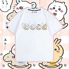 可愛いキャラ ゆるかわ トップス ロッキングホース ユニセックス 半袖Ｔシャツ