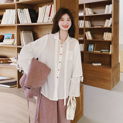 シャツ＆ベスト＆スカート レディース セットアップ