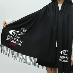 バイカースタイル マフラー ユニセックス ラリー仕様デザイン 暖かい 防寒 ショール・ネックウォーマー