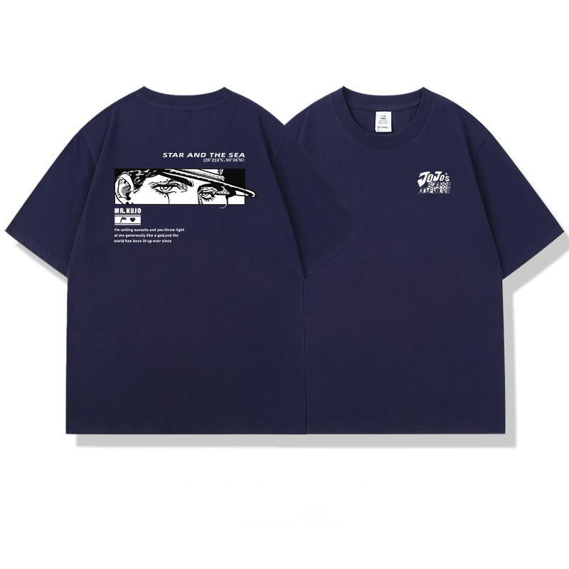 JOJOシリーズ トップス STAR AND THE SEA ユニセックス 半袖Ｔシャツ