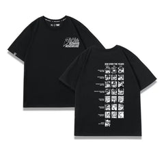 スタンド使い イラスト トップス JOJO OVER THE YEARS ユニセックス 半袖 Ｔシャツ
