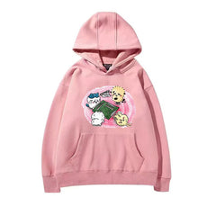 可愛いキャラ ゆるかわ トップス 麻雀バトル ユニセックス 長袖 パーカー