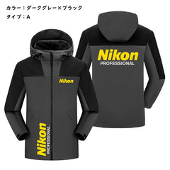 カメラマンシリーズ アウター カメラブランド風デザイン メンズ 防風 防寒 ジャケット