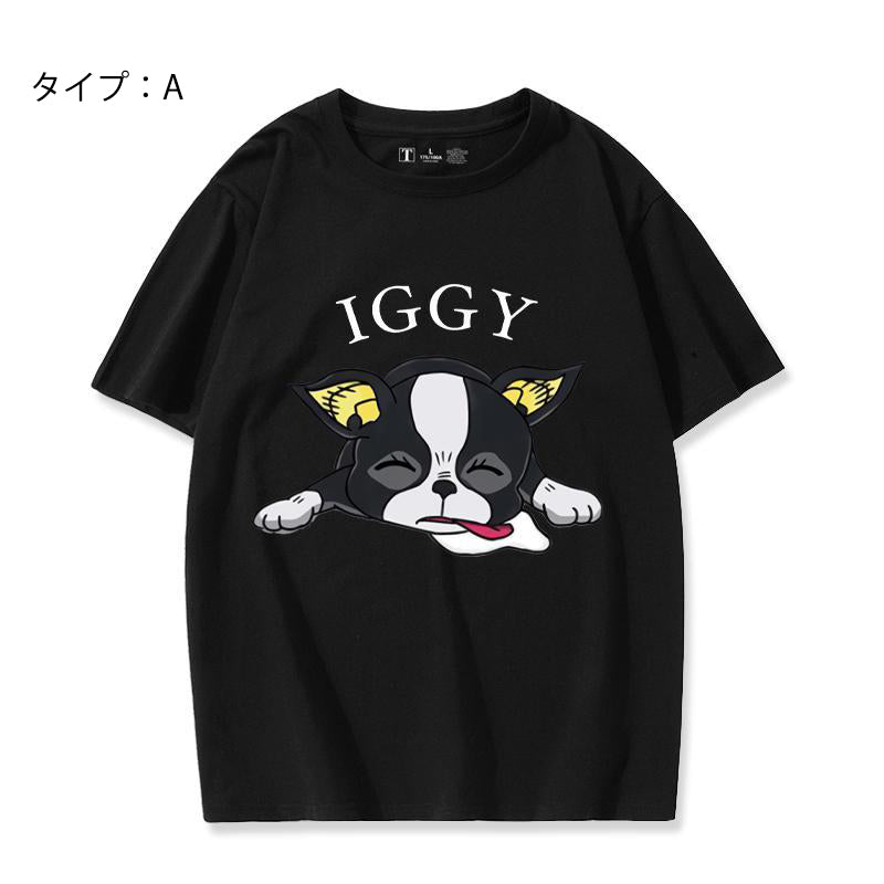 JOJOシリーズ トップス IGGY ユニセックス 半袖Ｔシャツ