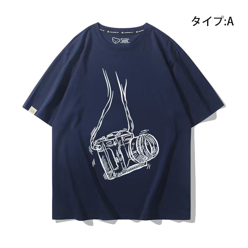 カメラマンシリーズ トップス Camera Sutra ユニセックス 半袖 Ｔシャツ