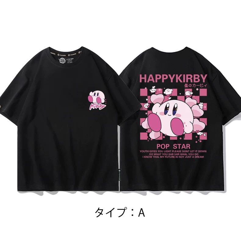 キャラクターシリーズ トップス カービィ ‌ユニセックス 半袖Ｔシャツ