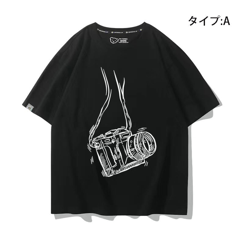 カメラマンシリーズ トップス Camera Sutra ユニセックス 半袖 Ｔシャツ