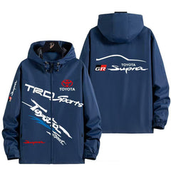 バイカースタイル アグレッシブスポーツジャケット メンズ 防風 防寒 レーシングジャケット